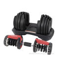 Gym udstyr 40 kg dumbbell vægte Justerbare Dumbbell Set